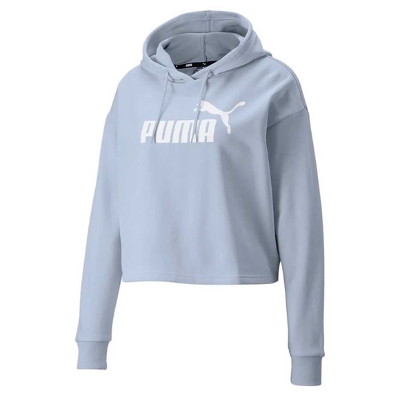 Puma Tops - Puma Cropped Logo Hoodie